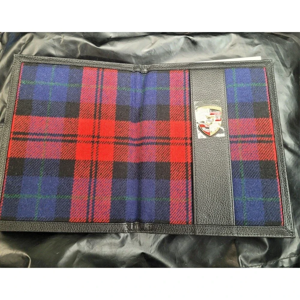 Genuine Porsche Classic Tartan Document Wallet Pouch 1974-1982 911 SC Turbo 930